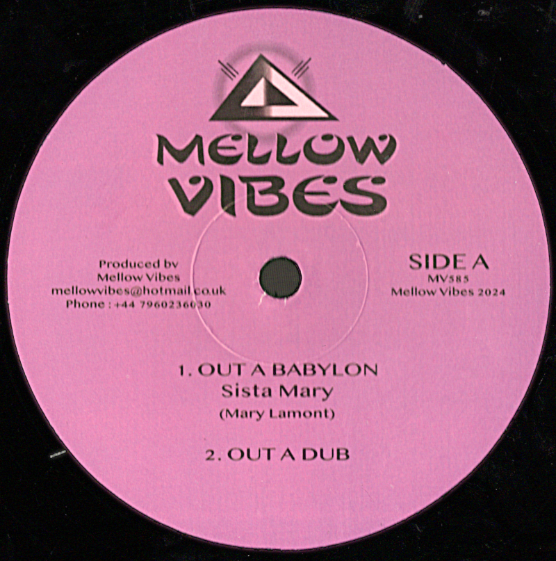 12" Out A Babylon/Better Than No Man- SISTA MARY/DI NAMIC