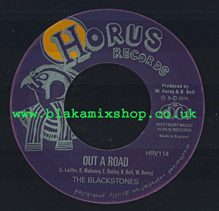 7" Out A Road/Dub THE BLACKSTONES
