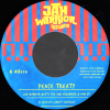 7" Peace Treaty/Dub Treaty- JAH WARRIOR mts DUB ORGANISER & Don