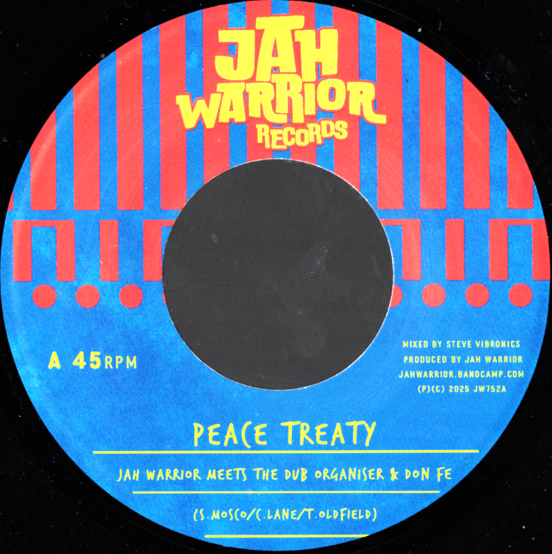 7" Peace Treaty/Dub Treaty- JAH WARRIOR mts DUB ORGANISER & Don