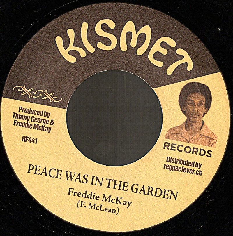 7" Peace was In The Garden/Adam & Eve- FREDDIE McKAY/REVOLUTIONA