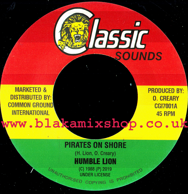7" Pirates On Shore/Version HUMBLE LION