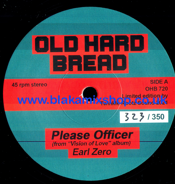 7" Please Officer [LP Cut]/Dub EARL ZERO