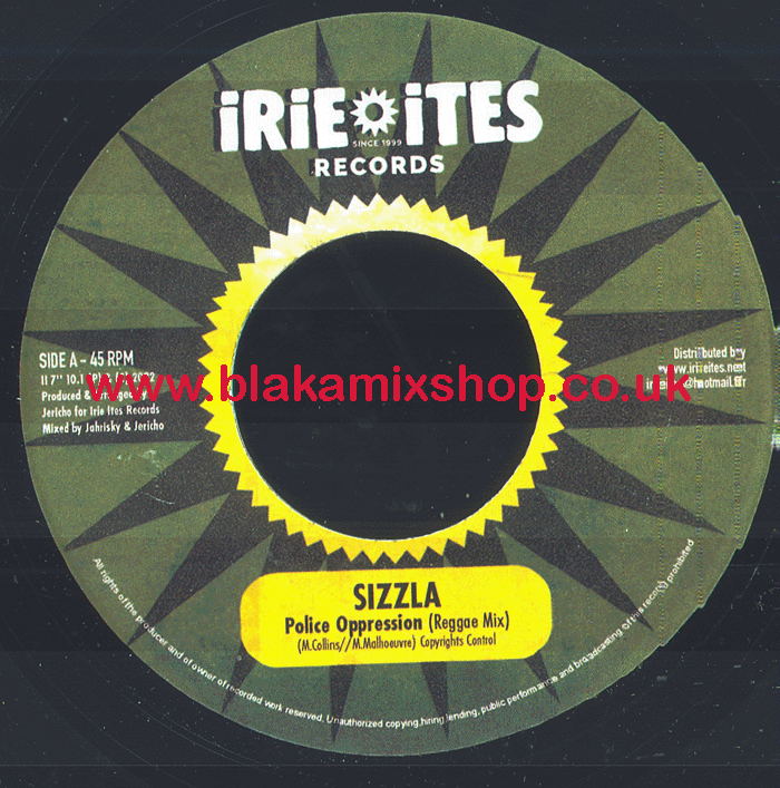 7" Police Oppression/People Need Security SIZZLA/MARK WONDER