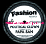 7" Political Clown/Dub PAPA SAN/THE A-CLASS CREW