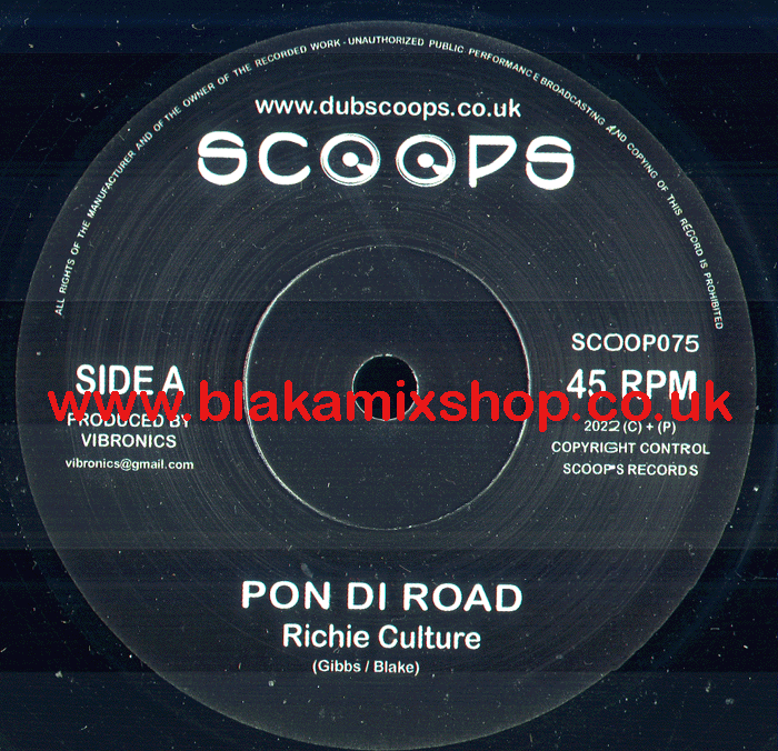 7" Pon Di Road/Version RICHIE CULTURE