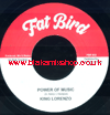 7" Power Of Music/Dub KING LORENZO