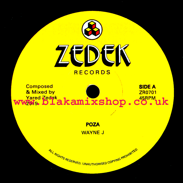 7" Poza/Compoza WAYNE J./YARED ZEDEK