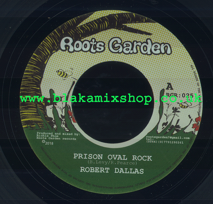 7" Prison Oval Rock/Cell Block Dub ROBERT DALLAS/RICHIE PHOE