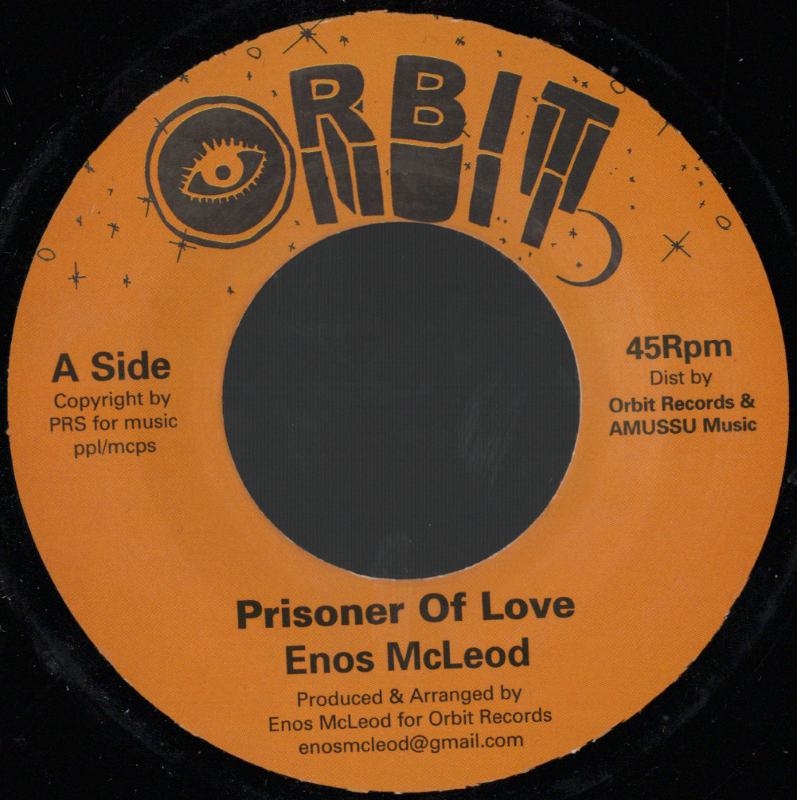 7" Prisoner Of Love/Scrubs- ENOS McLEOD
