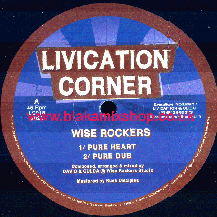 12" Pure Heart/Strenght & Power WISE ROCKERS