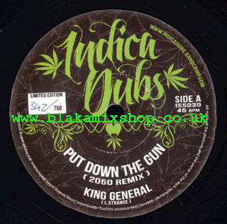 7" Put Down The Gun/Pick Up The Dub KING GENERAL