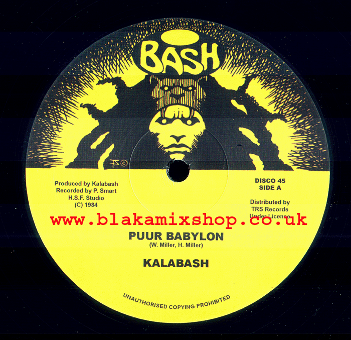 12" Purr Babylon/Bash KALABASH
