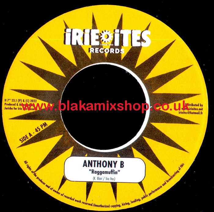 7" Raggamuffin/Build Up A House ANTHONY B/BROTHER CULTURE