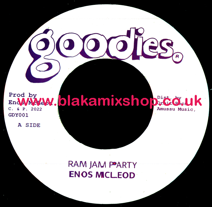 7" Ram Jam Party/Dub ENOS MCLEOD