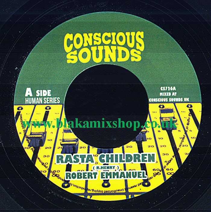 7" Rasta Children/Dub ROBERT EMMANUEL