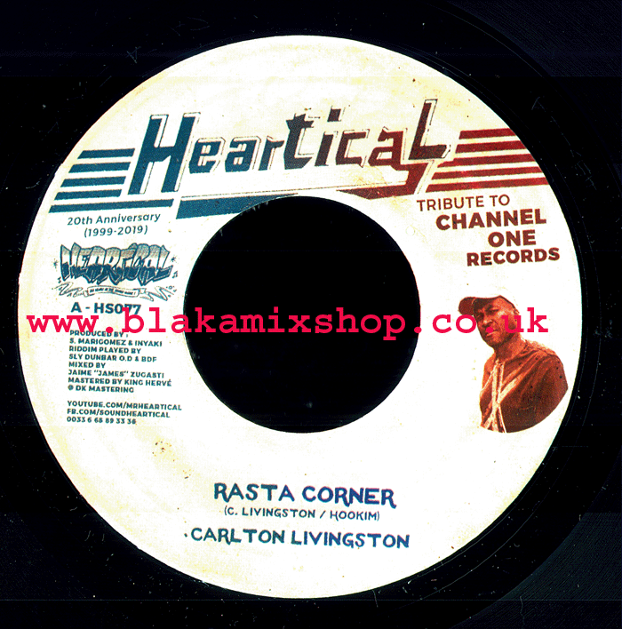 7" Rasta Corner/Dub Affair CARLTON LIVINGSTON