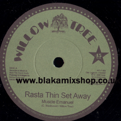 7" Rasta Thin Set Away/Version MUSCLE EMANUEL