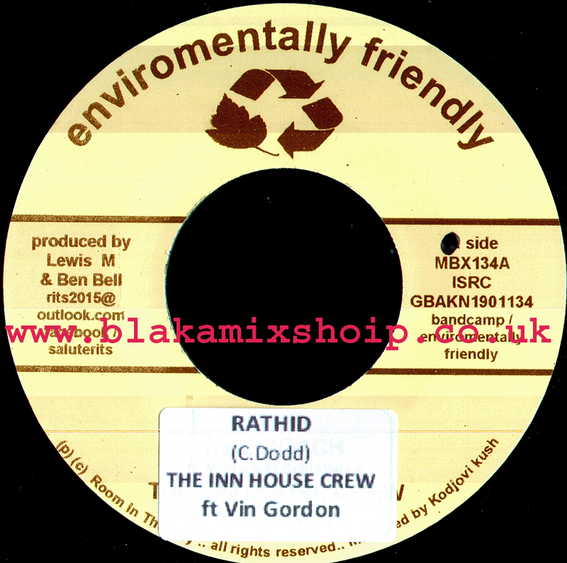 7" The Roach/Rathid THE INN HOUSE CREW ft. JAJA WRAY/VIN GORDO