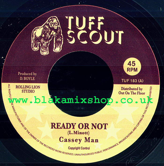 7" Ready Or Not/Version- CASSEY MAN