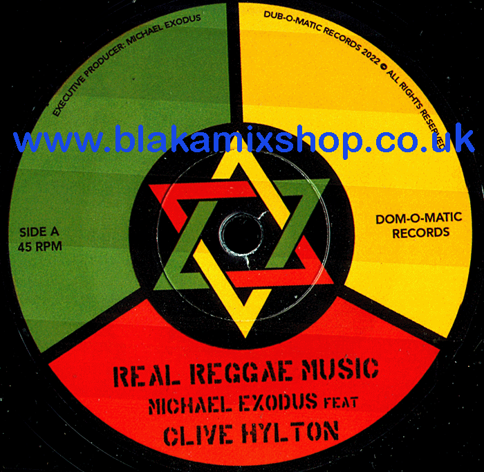 7" Real Reggae Music/Dub MICHAEL EXODUS feat CLIVE HYLTON