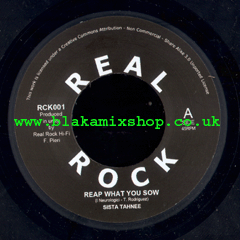 7" Reap What You Sow/Dub SISTA TAHNEE