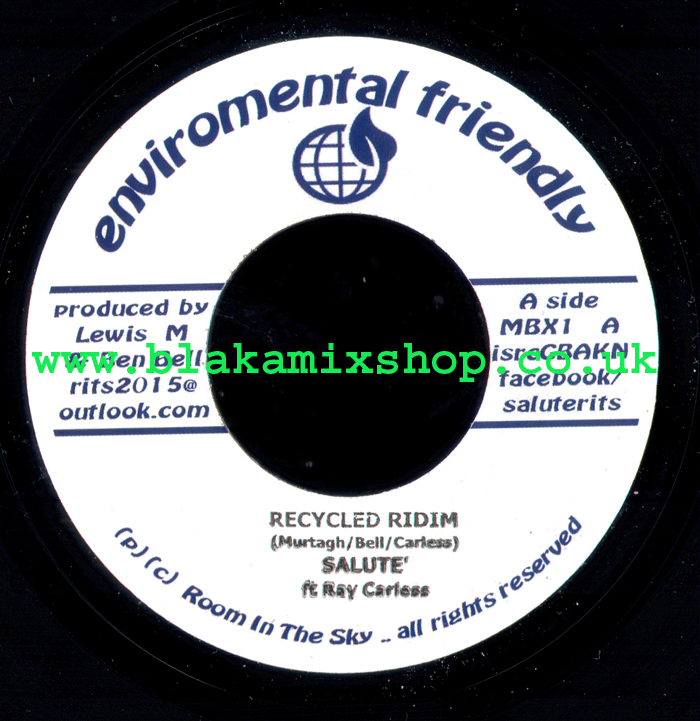 7" Recycled Riddim/Version RAY CARLESS