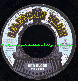 7" Red Blood/Bloodshed VIN GORDON