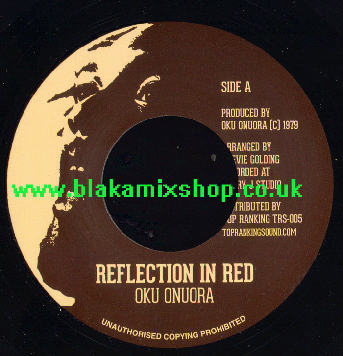 7" Reflection In Red/Reflection In Dub- OKU ONOURA