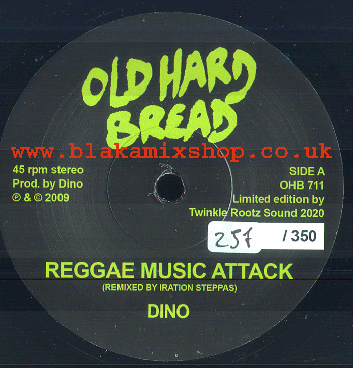 7" Reggae Music Attack/Dub Attack DINO