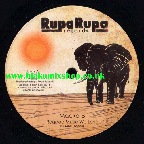 7" Reggae Music We Love/Feel Irie Dub - MACKA B/BILLYMAN