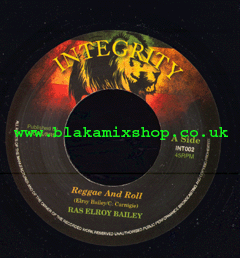 7" Reggae And Roll/Version - RAS ELROY BAILEY