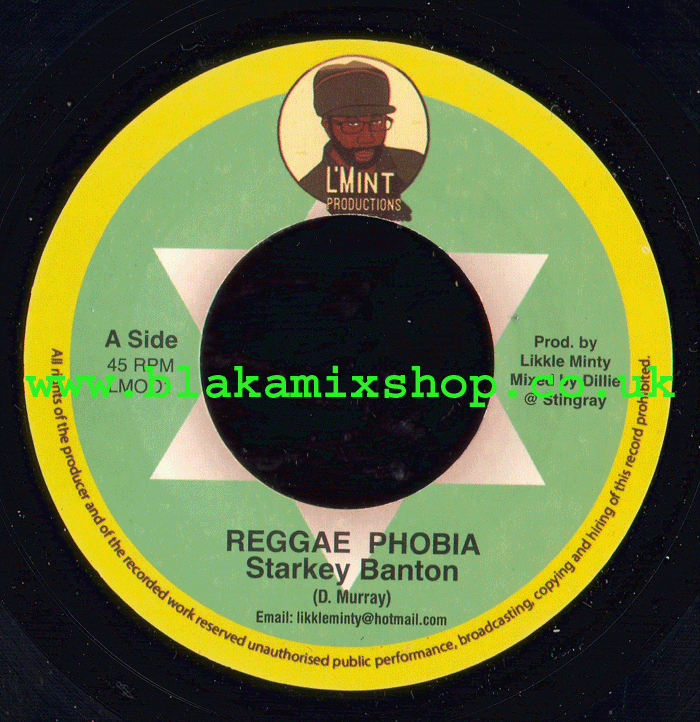 7" Reggae Phobia/Dub STARKEY BANTON