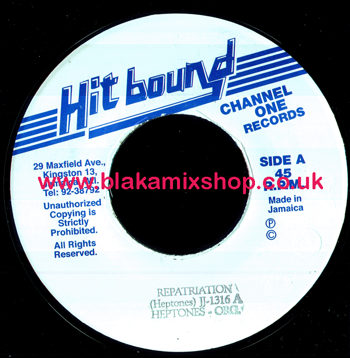 7" Repatriation/Version HEPTONES