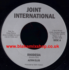 7" Rhodesia/Version ALTON ELLIS