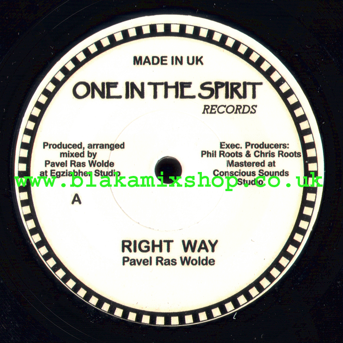 7" Right Way/Dub- PAVEL RAS WOLDE