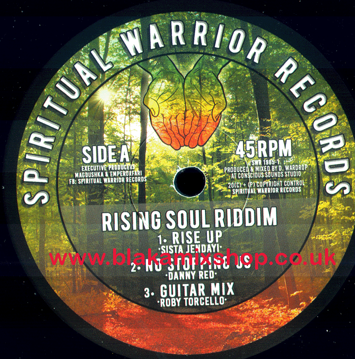 12" Rising Soul Riddim EP SISTA JENDAYI/DANNY RED/ROBY TORCELL