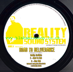 12" Road To Deliverance/Jah Golden Pen REALITY SOULJAHS