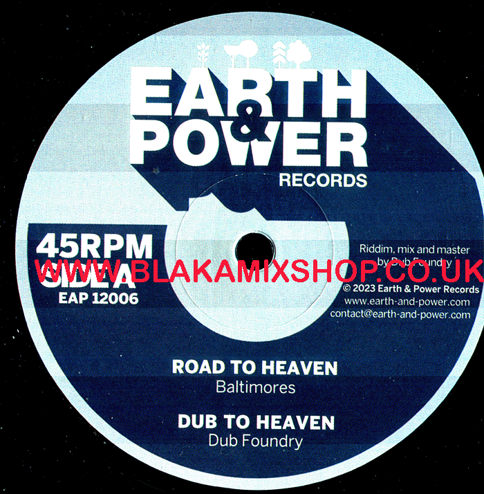 12" Road To Heaven/Jah Thunder BALTIMORES/PIDDUCK/DUB FOUNDRY