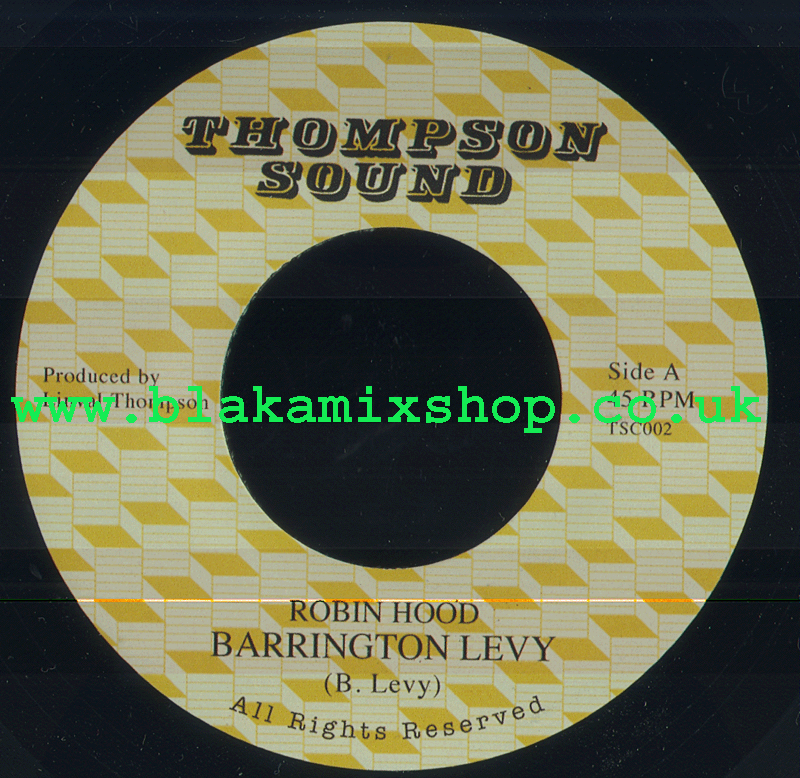 7" Robin Hood/Version- BARRINGTON LEVY