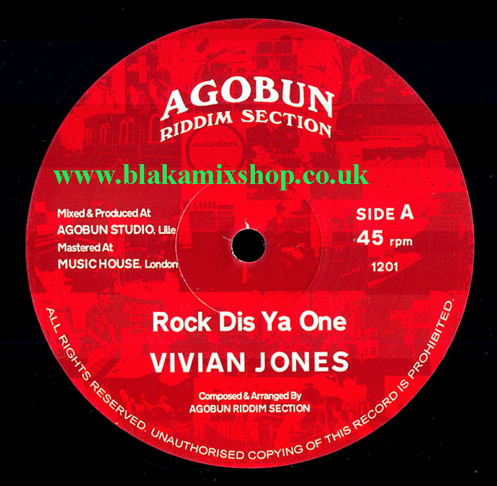 12" Rock Dis Ya One/Wickedness VIVIAN JONES