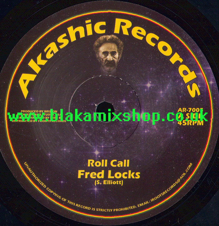 7" Roll Call/Dub FRED LOCKS