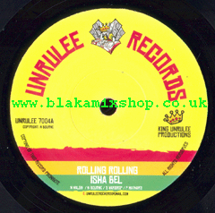 7" Rolling Rolling/Rolling Dub - ISHA BEL