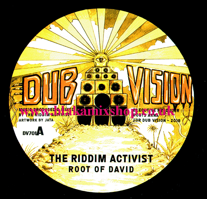 7" Root Of David/Root Of Dub- THE RIDDIM ACTIVIST