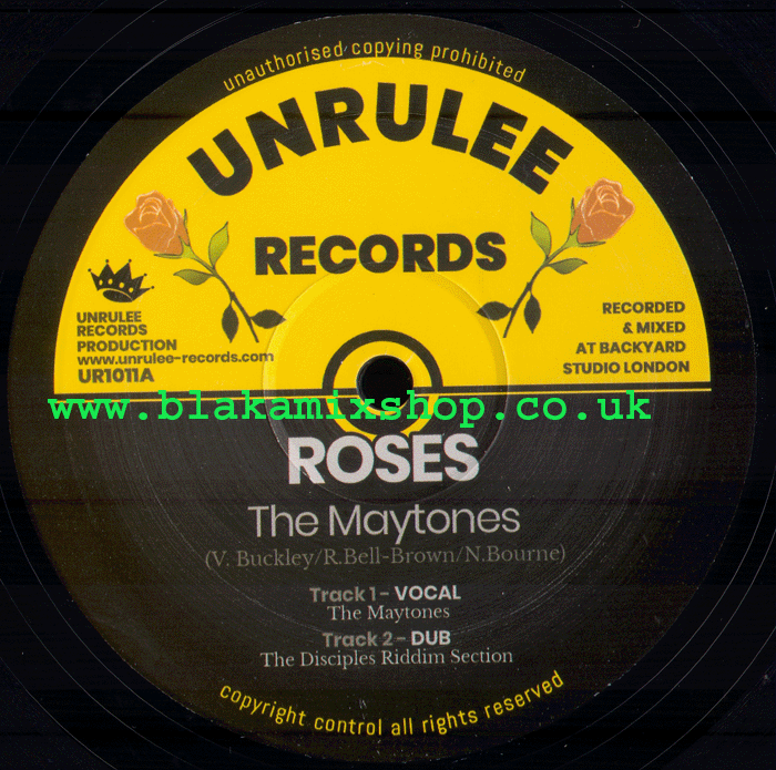 10" Roses [3 Mixes] THE MAYTONES