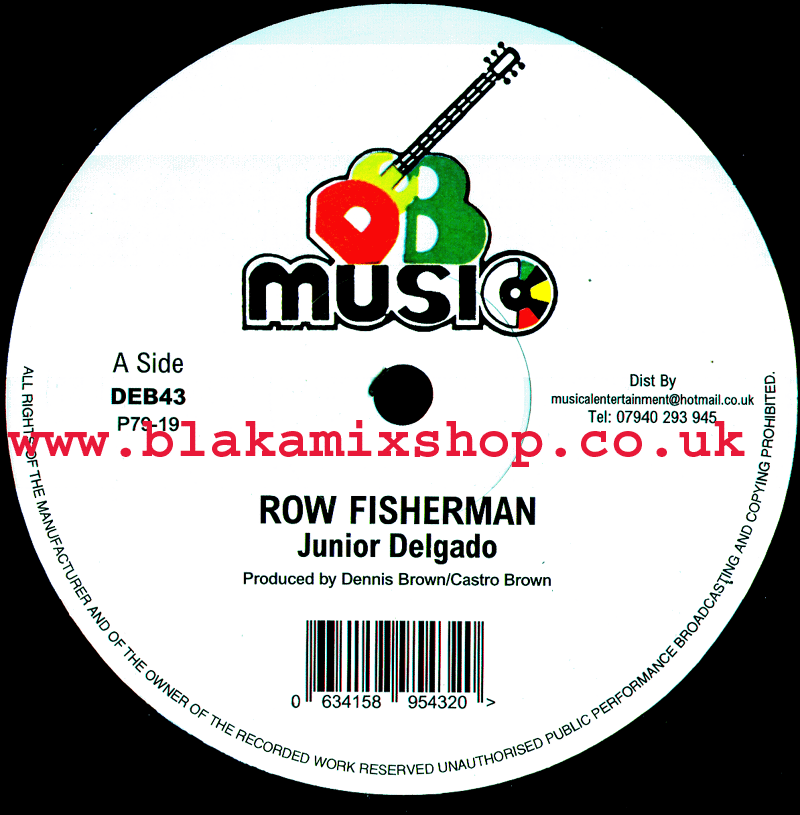 12" Row Fisherman/Raiders- JUNIOR DELGADO