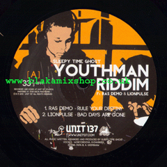 12" Rule Your Destiny E.P YOUTHMAN RIDDIM feat RAS DEMO/LION P