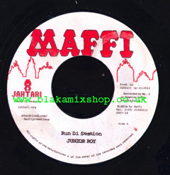 7" Run Di Session/Talking Yardie - JUNIOR ROY/LORD SASSAFRASS