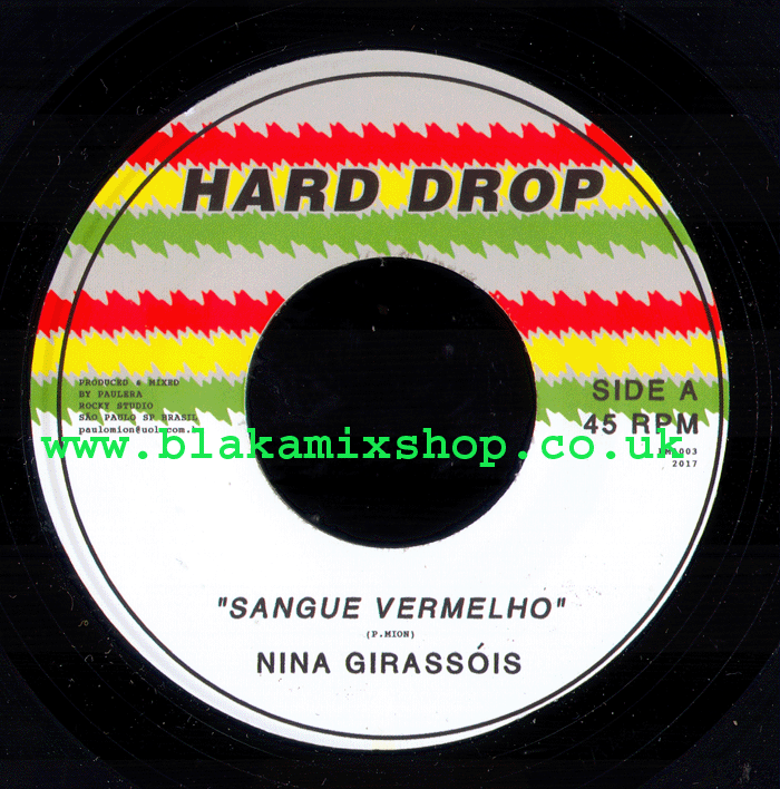 7" Sangue Vermelho/Version NINA GIRASSOIS