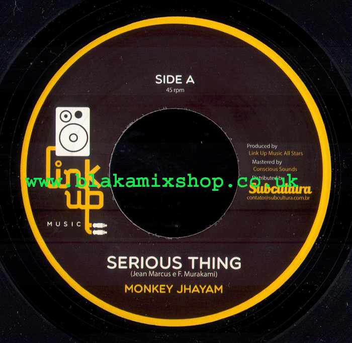 7" Serious Thing/Dub MONKEY JHAYAM